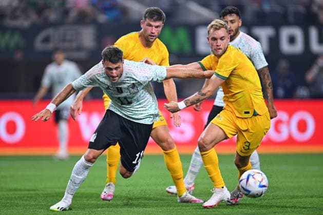 Football, Test Match, Mexico - Australia