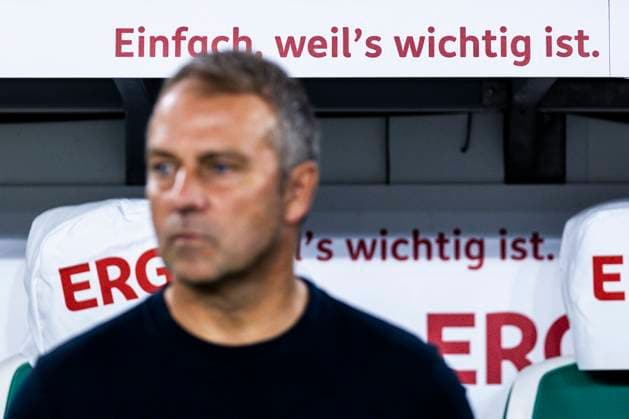 Wolfsburg, Volkswagen Arena, 09 09 23 Simply because it™s important t Head coach Hansi Flick of germany prior the friendly match between Germany vs Japan
