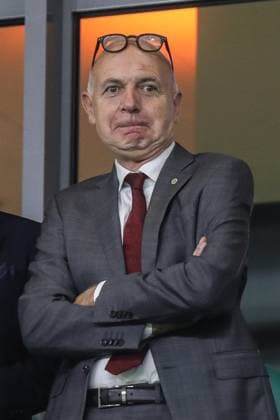 Sports, football, UEFA DFB international match season 2023 2024 international match A national team Germany Japan 09 09 2023, Volkswagen Arena Wolfsburg Bernd Neuendorf DFB President Wolfsburg Volkswagen Arena Lower Saxony Germany