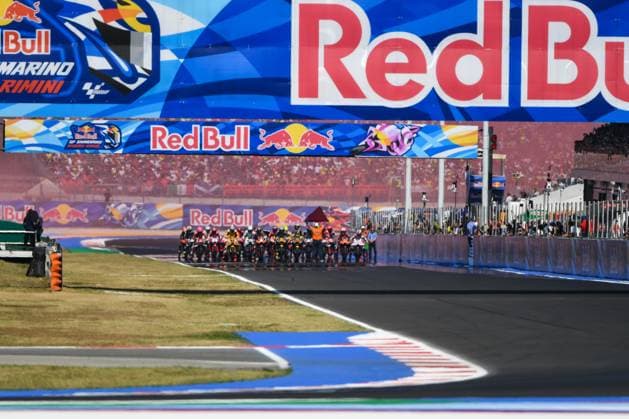 Bilder des Jahres 2023, Sport 09 September Sport Themen der Woche KW36 Sport Bilder des Tages MotoGP start Race during Gran Premio Red Bull di San Marino e della Riviera di Rimini - Race and press conference, PK, Pressekonferenz MotoGP World Championship, WM, Weltmeisterschaft in Misano Adriatico (RN) , Italy, September 10 2023  Copyright: xAlessioxMarini IPAxSportx xipa-ax xx 0 IPA_IPA40200464