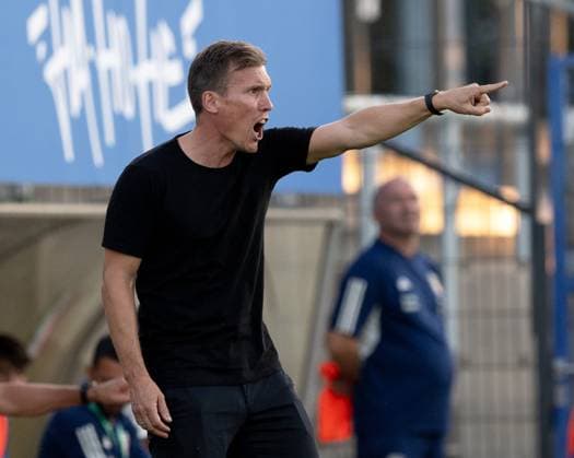 Football, U20, season 2023 24, Elite League U20 1 matchday , Germany U20 Italy U20 in Berlin, coach Hannes Wolf U20 Germany , 07 09 2023, Copyright: xSebastianxRäppold MatthiasxKochx