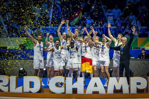 Basketball Manila Pasay 10 09 2023 FIBA Basketball World Cup 2023 World Cup Men Final Germany GER Serbia SRB