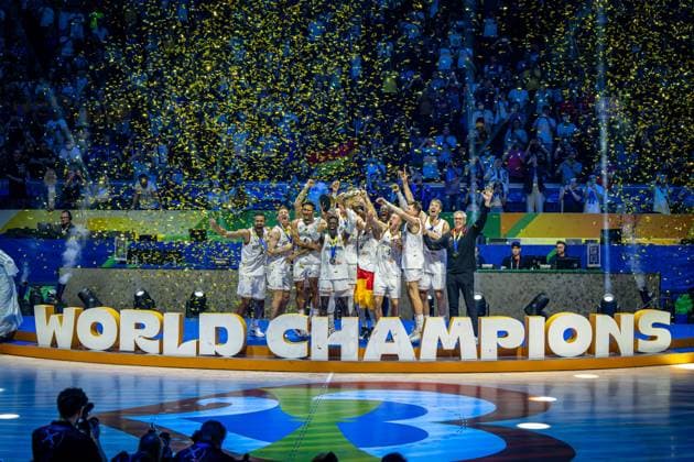 Basketball Manila Pasay 10 09 2023 FIBA Basketball World Cup 2023 World Cup Men Final Germany GER Serbia SRB