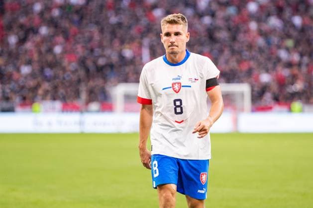 Football, EURO 2024, Czech Republics Michal Sadilek misses the European Championship after bike crash