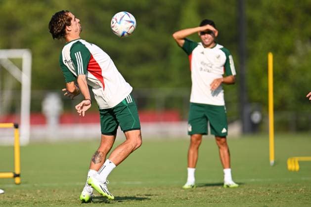 RECORD DATE NOT STATED Seleccion Mexicana 2023 Mexico team Training Session Jordi Cortizo during the Mexican national team, Nationalteam (Mexico) Training prior to the International Friendly, LÃ¤nderspiel, Nationalmannschaft match against the Uzbekistan National Team, at Childrens Healthcare of Atlanta Training Ground, on September 11, 2023. <br><br> Jordi Cortizo durante el Entrenamiento de la Seleccion de Mexico (Seleccion Mexicana) previo al partido amistoso internacional contra la Seleccion de Uzbekistan, en el Campo de Entrenamiento de Atencion Medica infantil de Atlanta, el 11 de septiembre de 2023. ATLANTA GEORGIA ESTADOS UNIDOS  Copyright: xJorgexMartinezx 20230911165448_SMN_23_MEX_TRAI_CORTIZO4