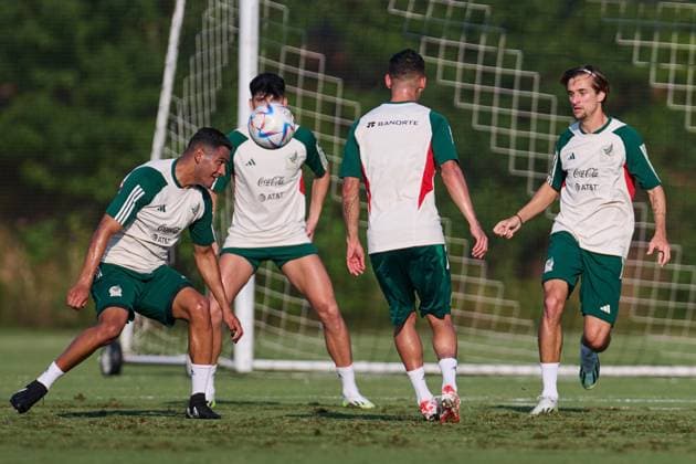 RECORD DATE NOT STATED Seleccion Mexicana 2023 Mexico team Training Session Gilberto Sepulveda during the Mexican national team, Nationalteam (Mexico) Training prior to the International Friendly, LÃ¤nderspiel, Nationalmannschaft match against the Uzbekistan National Team, at Childrens Healthcare of Atlanta Training Ground, on September 11, 2023. <br><br> Gilberto Sepulveda durante el Entrenamiento de la Seleccion de Mexico (Seleccion Mexicana) previo al partido amistoso internacional contra la Seleccion de Uzbekistan, en el Campo de Entrenamiento de Atencion Medica infantil de Atlanta, el 11 de septiembre de 2023. ATLANTA GEORGIA ESTADOS UNIDOS  Copyright: xJorgexMartinezx 20230911173953_SMN_23_MEX_TRAI_SEPULVEDA38
