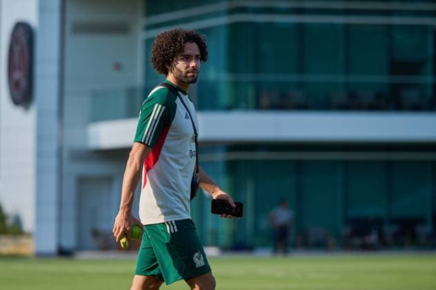 RECORD DATE NOT STATED Seleccion Mexicana 2023 Mexico team Training Session Cesar Huerta during the Mexican national team, Nationalteam (Mexico) Training prior to the International Friendly, LÃ¤nderspiel, Nationalmannschaft match against the Uzbekistan National Team, at Childrens Healthcare of Atlanta Training Ground, on September 11, 2023. <br><br> Cesar Huerta durante el Entrenamiento de la Seleccion de Mexico (Seleccion Mexicana) previo al partido amistoso internacional contra la Seleccion de Uzbekistan, en el Campo de Entrenamiento de Atencion Medica infantil de Atlanta, el 11 de septiembre de 2023. ATLANTA GEORGIA ESTADOS UNIDOS  Copyright: xJorgexMartinezx 20230911180454_SMN_23_MEX_TRAI_HUERTA66