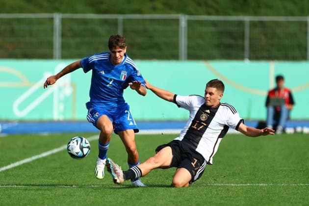 Football, U17 international, Germany - Italy