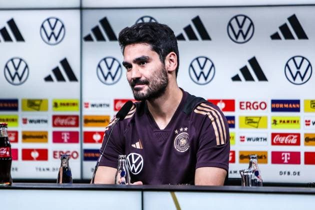 Sports, football, national team season 2023 2024 final training of the German national team before the international match against France 11 09 2023, SIGNAL IDUNA PARK Dortmund Ilkay Gündogan Germany, 21 Dortmund Signal Iduna Park Nordrhein Westfahlen Germany