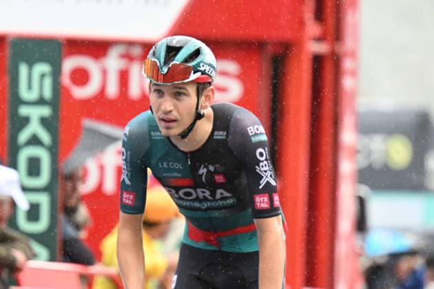 12-09-2023 Vuelta A Espana; Tappa 16 Liencres Playa - Bejes; 2023, Bora - Hansgrohe; Kamna, Lennard; Bejes; 