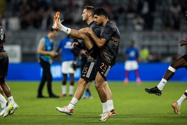 Friendly match Germany France 12 09 2023 Emre Can Germany, 23 in warm up friendly match Germany France, Dortmund, Signal Iduna Park on 12 09 2023 DFB REGULATES PROHIBIT ANY USE OF PHOTOGRAPHS AS IMAGE SEQUENCES AND OR QUASI VIDEO Copyright: xBEAUTIFULxSPORTS Wunderlx