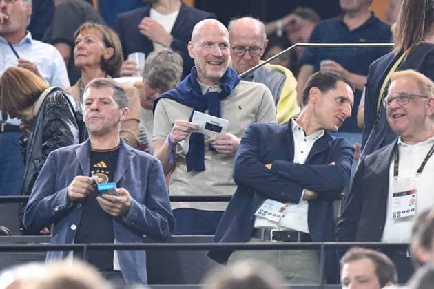 Football, men, 2023 2024 season, international match in Dortmund, Germany France, v l Matthias Sammer, 12 09 2023, Copyright: xSebastianxRäppold MatthiasxKochx