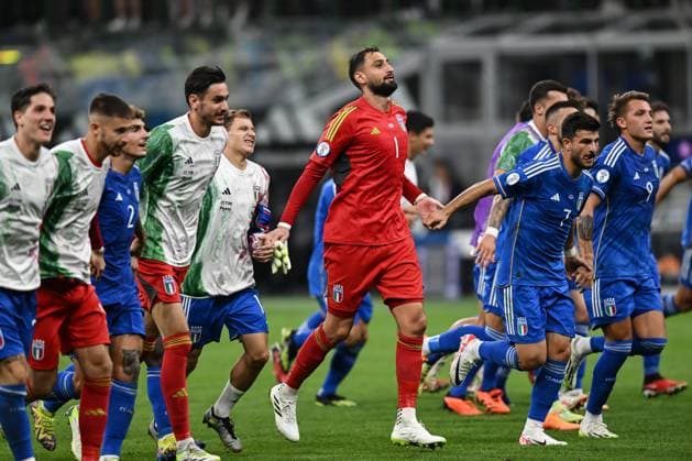 Db Milano 12 09 2023 - qualificazioni Euro 2024 Italia-Ucraina foto Daniele Buffa Image nella foto: Gianluigi Donnarumma 