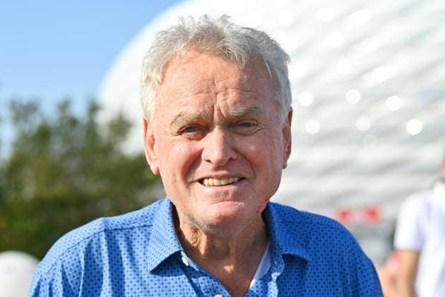 Sepp MAIER, single image,cropped, single motif,portrait,portrait Official unveiling of the monument in honor of Gerd Muelleram 12 09 2023 in front of the Allianz Arena in Munich