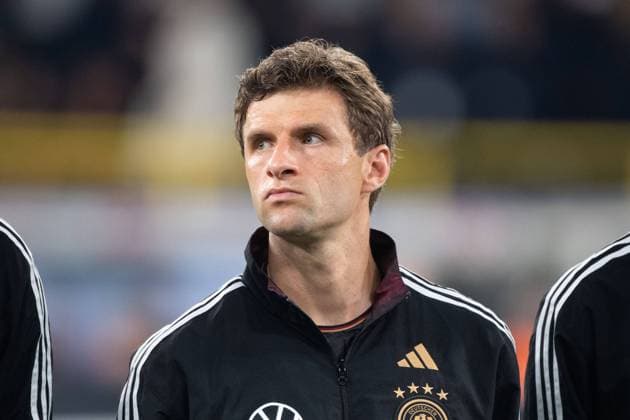 Thomas MUELLER Müller GER , portrait, portrait, cropped single image, single motif, football friendly match, Germany GER France FRA 2 1 on 12 09 2023 in Dortmund Germany Â
