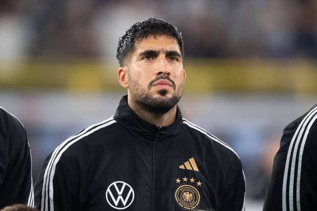 Emre CAN GER , Portrait, Portrait, Single image, Single motif, Football friendly match, Germany GER France FRA 2 1 on 12 09 2023 in Dortmund Germany Â