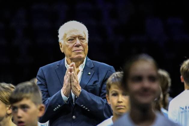 BOLOGNA, ITALY SEPTEMBER 13 Nicola Pietrangeli during Davis Cup Finals Group Stage Bologna Day 2 at Unipol Arena on September 13, 2023 in Bologna, Italy Bologna Unipol Arena Italy Copyright: xJustPictures.ch EurasiaxSportxImagesx jp-en-EuSpIm-1R3C4412 20230913