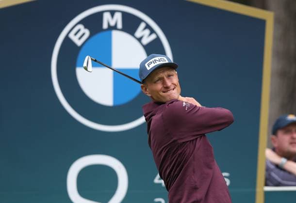 BMW PGA, Golf Herren Championship, Pro Am, DP World Tour, European Tour, Wentworth Golf Club, Surrey, UK. - 13th September 2023. Adrian Meronk of Poland. - BMW PGA Championship, Pro Am, DP World Tour, European Tour, Wentworth Golf Club, Surrey, UK. - 13th September 2023. Surrey Wentworth Golf Course United Kingdom Copyright: xDanxWeirx CP_BMW_PGA_Championship_ProAm_49