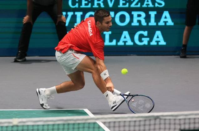 International Tennis match - 2023 Davis Cup - Canada vs Italy Davis Cup Finals - Canada vs Italia - double match Alexis Galarneau and Vasek Pospisil (CAN) vs Simone Bolelli and Matteo Arnaldi (ITA) - Bologna, Italy, September 13, 2023 - ph: c.b. Bologna Italy  Copyright: xIPAxSport ABACAx BRIPASport20230913_468 IPAxSport ABACAx BRIPASport20230913_468