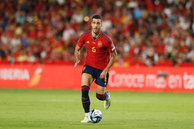 Mikel Merino (ESP), SEPTEMBER 12, 2023 - Football Soccer : UEFA European Championship, EM, Europameisterschaft 2024 Qualifying round group A match between Spain 6-0 Cypeus at the Estadio Municipal Nuevo Los Carmenes in Granada, Spain. Noxthirdxpartyxsales  (229193844)