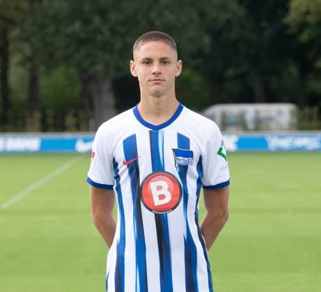 Bence Dardai Hertha BSC Hertha BSC 2 Bundesliga, portrait date 2023 2024, 14 09 2023, Copyright: xSebastianxRäppold MatthiasxKochx