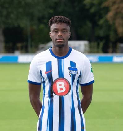 Anderson Lucoqui Hertha BSC Hertha BSC 2 Bundesliga, Porträttermin 2023 2024, 14 09 2023, Copyright: xSebastianxRäppold MatthiasxKochx