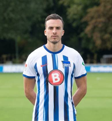 Haris Tabakovic Hertha BSC Hertha BSC 2 Bundesliga, portrait date 2023 2024, 14 09 2023, Copyright: xSebastianxRäppold MatthiasxKochx