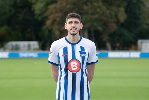 Agustin Rogel Hertha BSC Hertha BSC 2 Bundesliga, portrait date 2023 2024, 14 09 2023, Copyright: xSebastianxRäppold MatthiasxKochx