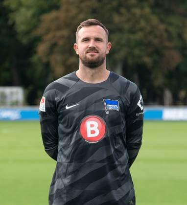 Goalkeeper Philip Sprint Hertha BSC Hertha BSC 2 Bundesliga, Porträttermin 2023 2024, 14 09 2023, Copyright: xSebastianxRäppold MatthiasxKochx
