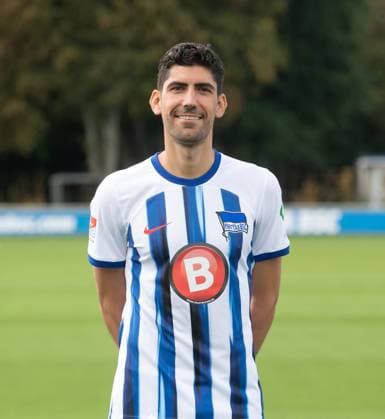 Andreas Bouchalakis Hertha BSC Hertha BSC 2 Bundesliga, portraits date 2023 2024, 14 09 2023, Copyright: xSebastianxRäppold MatthiasxKochx
