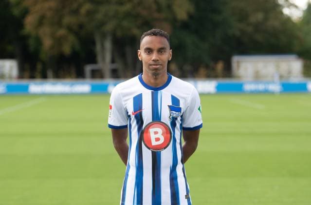Bilal Hussein Hertha BSC Hertha BSC 2 Bundesliga, portrait date 2023 2024, 14 09 2023, Copyright: xSebastianxRäppold MatthiasxKochx