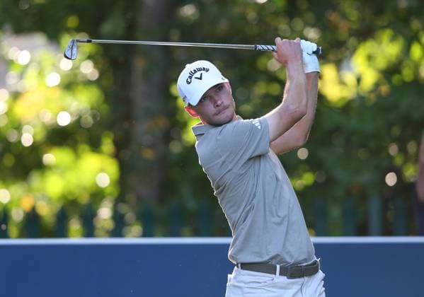 BMW PGA, Golf Herren Championship, Round 1, DP World Tour, European Tour, Wentworth Golf Club, Surrey, UK. - 14th September 2023. Nicolai Hojgaard of Denmark and Team Europe. - BMW PGA Championship, Round 1, DP World Tour, European Tour, Wentworth Golf Club, Surrey, UK. - 14th September 2023. Surrey Wentworth Golf Course United Kingdom Copyright: xDanxWeirx CP_BMW_PGA_Championship_Round_1_56