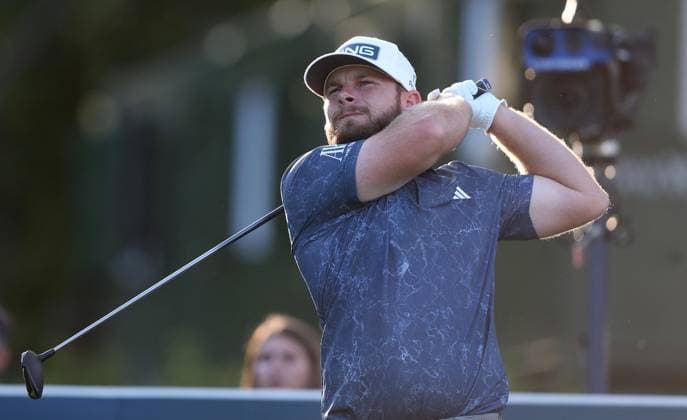 BMW PGA, Golf Herren Championship, Round 1, DP World Tour, European Tour, Wentworth Golf Club, Surrey, UK. - 14th September 2023. Tyrrell Hatton of England and Team Europe. - BMW PGA Championship, Round 1, DP World Tour, European Tour, Wentworth Golf Club, Surrey, UK. - 14th September 2023. Surrey Wentworth Golf Course United Kingdom Copyright: xDanxWeirx CP_BMW_PGA_Championship_Round_1_67