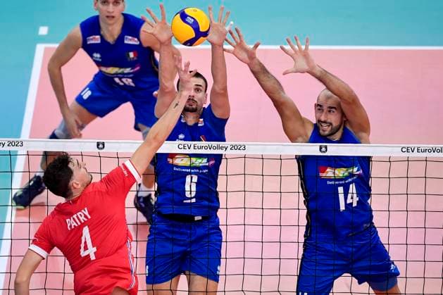 Volleyball, European Championship, Italy - France