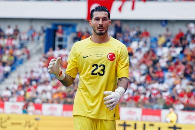 Ugurcan Cakir (TUR), SEPTEMBER 12, 2023 - Football Soccer : International Friendly, Länderspiel, Nationalmannschaft match between Japan 4-2 Turkey at the Cegeka Arena in Genk, Belgium. Noxthirdxpartyxsales  (229233904)