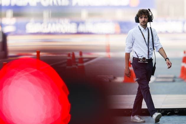 RICARD Victor, FIA Digital Communication Officer, portrait during the 2023 Formula 1 Singapore Airlines Singapore Grand Prix, 15th round of the 2023 Formula One World Championship, WM, Weltmeisterschaft from September 15 to 17, 2023 on the Marina Bay Street Circuit, in Singapore - F1 - SINGAPORE GRAND PRIX 2023 DPPI Panoramic  00123034_AV3_5134
