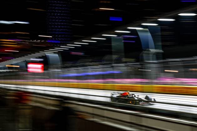 11 Sergio Perez MEX, Oracle Red Bull Racing , F1 Grand Prix of Singapore at Marina Bay Street Circuit on September 15, 2023 in Singapore, Singapore Photo by HOCH ZWEI Singapore Singapore
