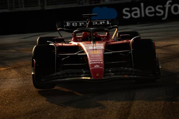16 Charles Leclerc MCO, Scuderia Ferrari , F1 Grand Prix of Singapore at Marina Bay Street Circuit on September 15, 2023 in Singapore, Singapore Photo by HOCH ZWEI Singapore Singapore