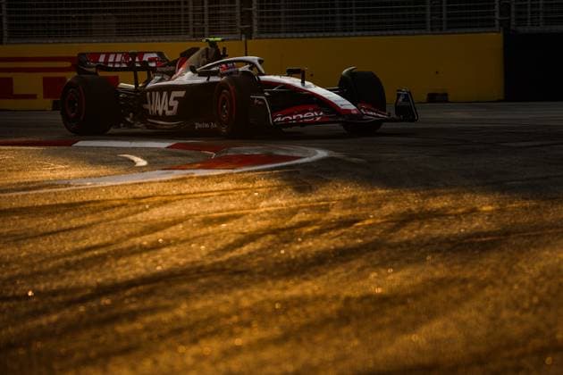 27 Nico Hulkenberg DEU, MoneyGram Haas F1 Team , F1 Grand Prix of Singapore at Marina Bay Street Circuit on September 15, 2023 in Singapore, Singapore Photo by HOCH ZWEI Singapore Singapore