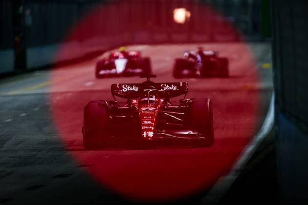 77 Valtteri Bottas FIN, Alfa Romeo F1 Team Stake , F1 Grand Prix of Singapore at Marina Bay Street Circuit on September 15, 2023 in Singapore, Singapore Photo by HOCH ZWEI Singapore Singapore