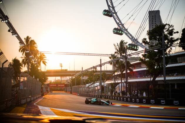 18 Lance Stroll CAN, Aston Martin Aramco Cognizant F1 Team , F1 Grand Prix of Singapore at Marina Bay Street Circuit on September 15, 2023 in Singapore, Singapore Photo by HOCH ZWEI Singapore Singapore