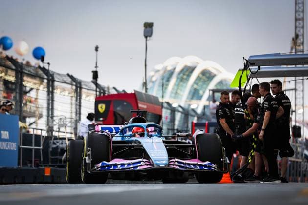 31 Esteban Ocon FRA, BWT Alpine F1 Team , F1 Grand Prix of Singapore at Marina Bay Street Circuit on September 15, 2023 in Singapore, Singapore Photo by HOCH ZWEI Singapore Singapore
