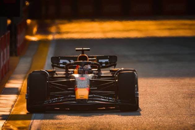 1 Max Verstappen NLD, Oracle Red Bull Racing , F1 Grand Prix of Singapore at Marina Bay Street Circuit on September 15, 2023 in Singapore, Singapore Photo by HOCH ZWEI Singapore Singapore