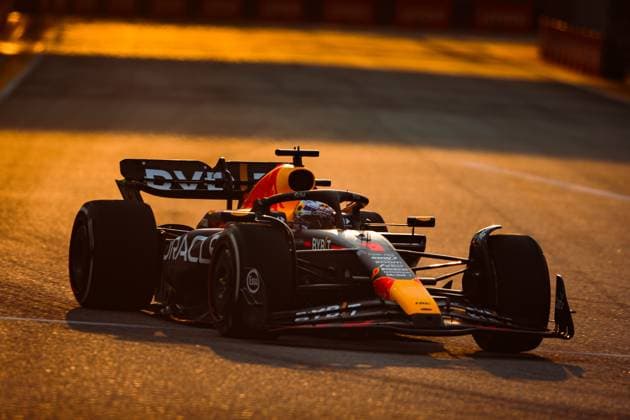 1 Max Verstappen NLD, Oracle Red Bull Racing , F1 Grand Prix of Singapore at Marina Bay Street Circuit on September 15, 2023 in Singapore, Singapore Photo by HOCH ZWEI Singapore Singapore