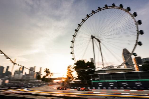 16 Charles Leclerc MCO, Scuderia Ferrari , F1 Grand Prix of Singapore at Marina Bay Street Circuit on September 15, 2023 in Singapore, Singapore Photo by HOCH ZWEI Singapore Singapore