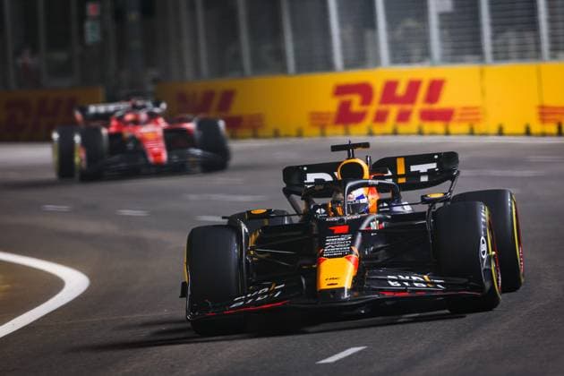 1 Max Verstappen NLD, Oracle Red Bull Racing , F1 Grand Prix of Singapore at Marina Bay Street Circuit on September 15, 2023 in Singapore, Singapore Photo by HOCH ZWEI Singapore Singapore