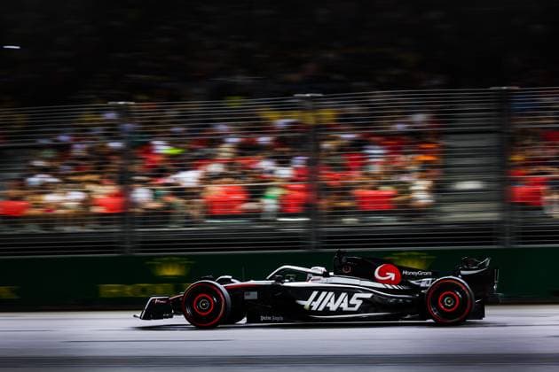 20 Kevin Magnussen DNK, MoneyGram Haas F1 Team , F1 Grand Prix of Singapore at Marina Bay Street Circuit on September 15, 2023 in Singapore, Singapore Photo by HOCH ZWEI Singapore Singapore