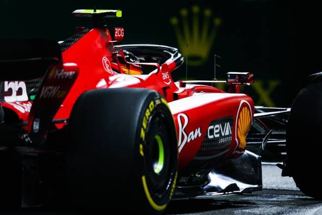 55 Carlos Sainz ESP, Scuderia Ferrari , F1 Grand Prix of Singapore at Marina Bay Street Circuit on September 15, 2023 in Singapore, Singapore Photo by HOCH ZWEI Singapore Singapore