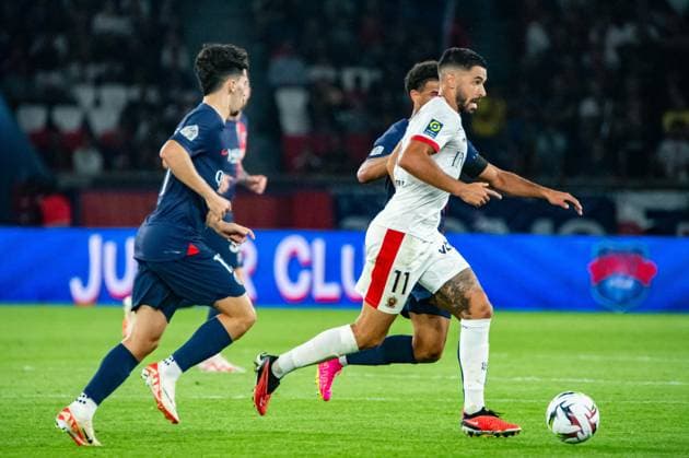 Morgane Sanson (OGC Nice) FOOTBALL : Paris Saint Germain - OGC Nice - Ligue 1 - JournÃ e 5 - 15 09 2023 BaptisteAutissier Panoramic 