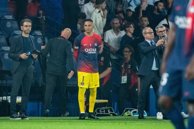 Keylor Navas (Paris SG) FOOTBALL : Paris Saint Germain - OGC Nice - Ligue 1 - JournÃ e 5 - 15 09 2023 BaptisteAutissier Panoramic 